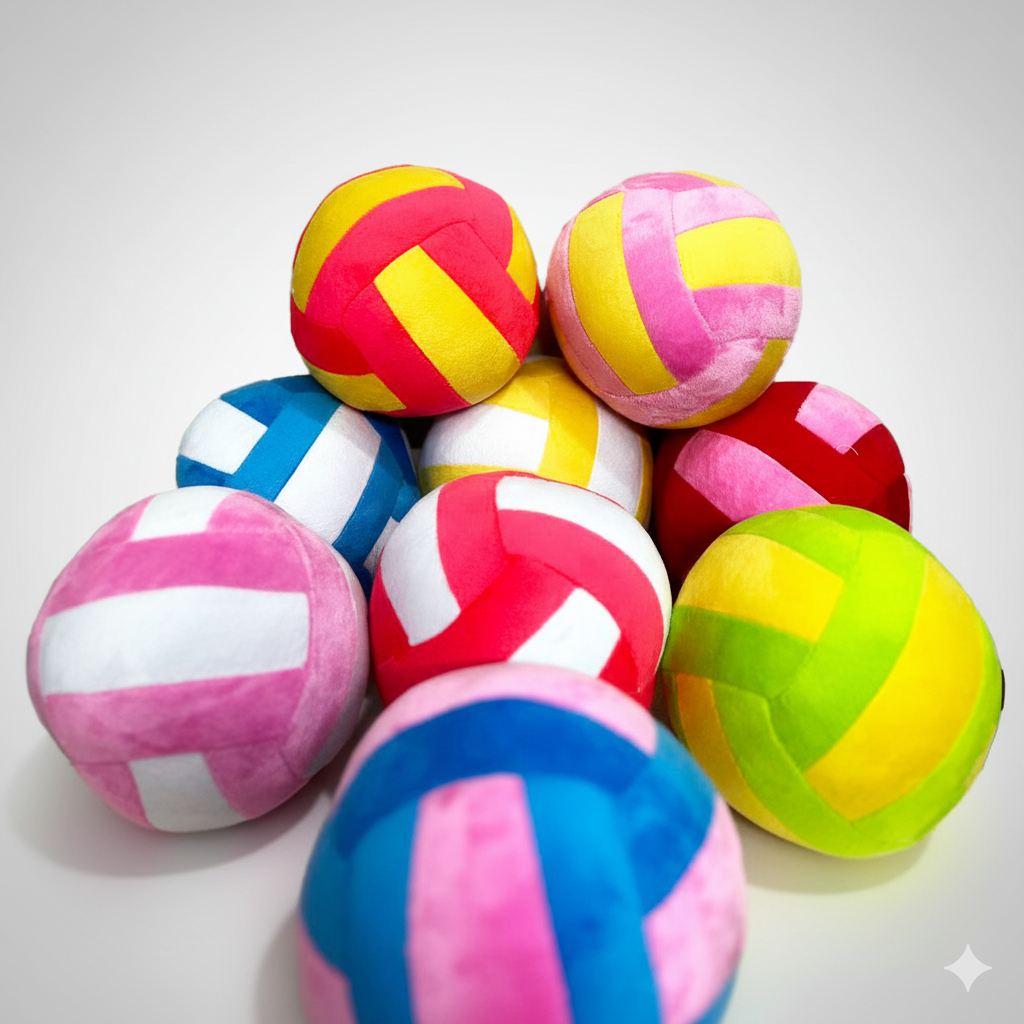 توپ پارچه‌ای رنگارنگ