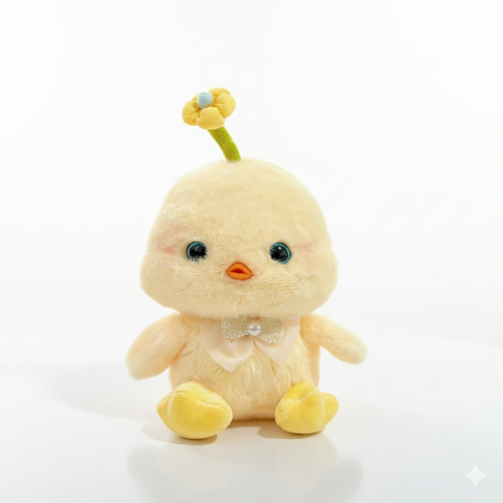 عروسک جوجه گل به سر